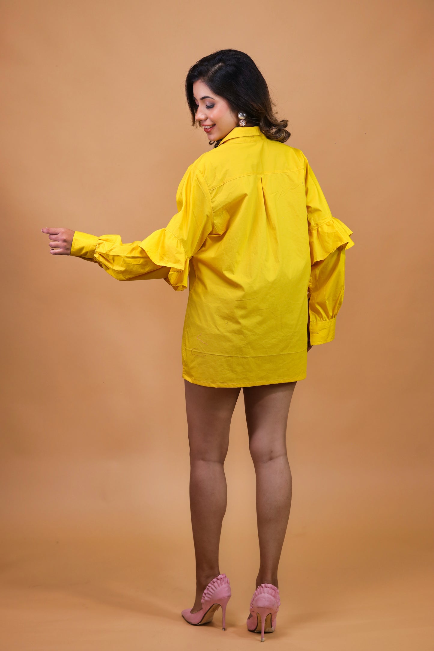 Ruffled Up In Mango
