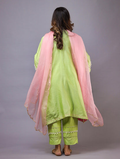 Pistachio Green Kurta Set