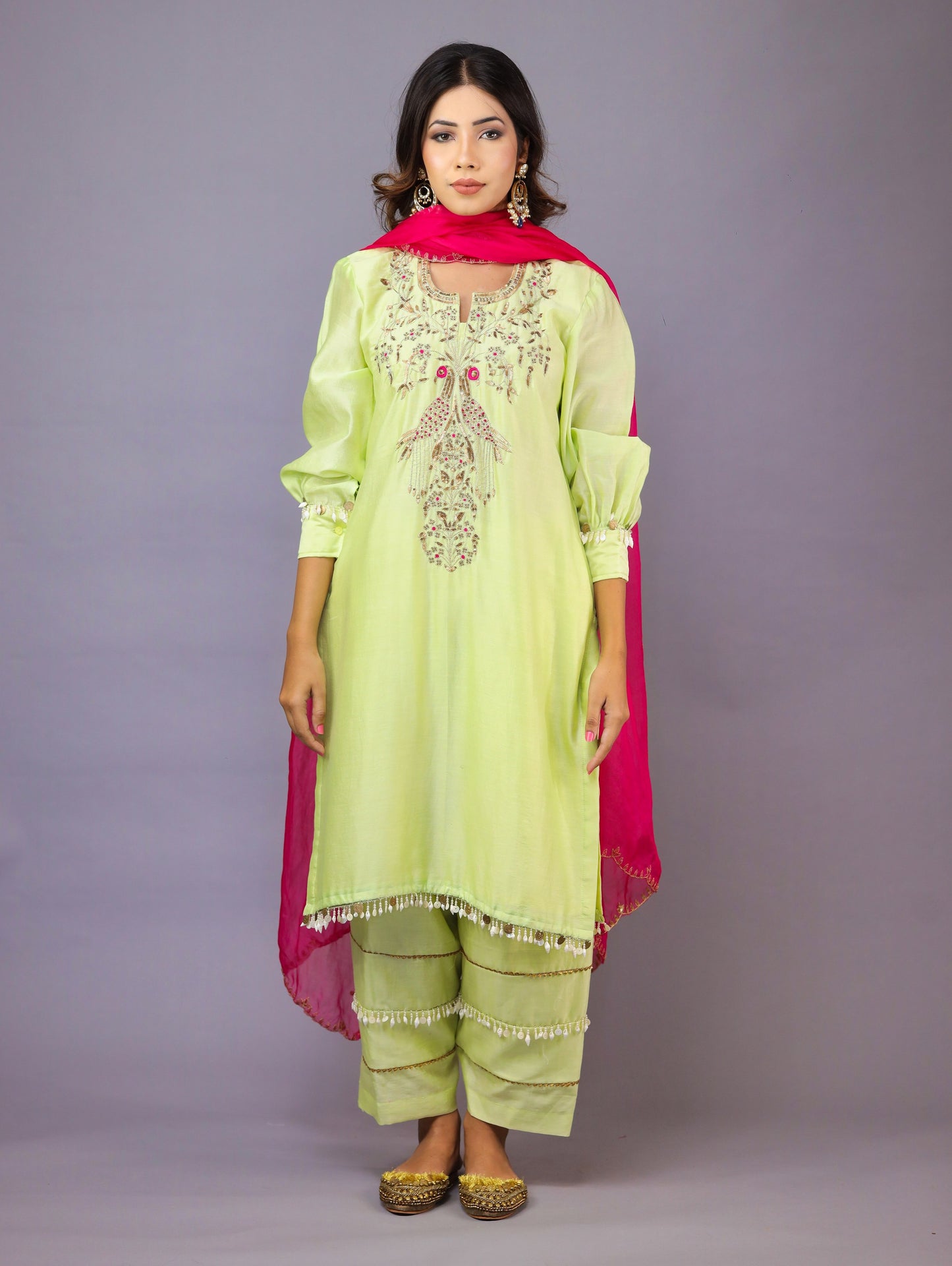 Light Green Kurta Set