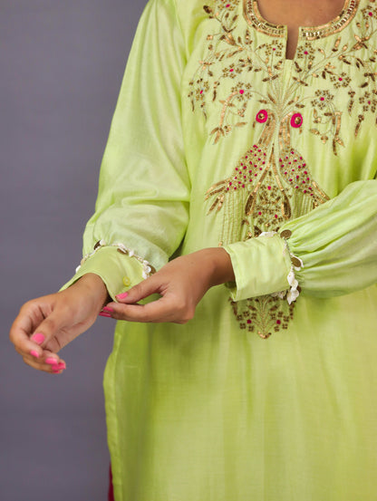 Light Green Kurta Set