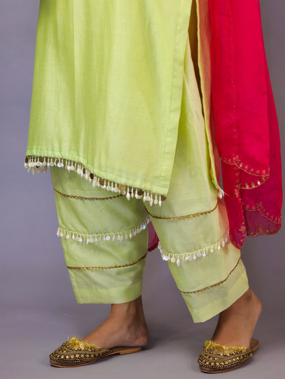 Light Green Kurta Set