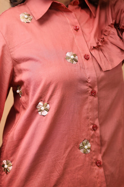 Flowers N Ruffles - Mani Dua Khanna - Shirts - Fab.Minimal